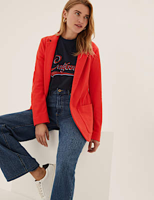 Jersey Patch Pocket Jacket