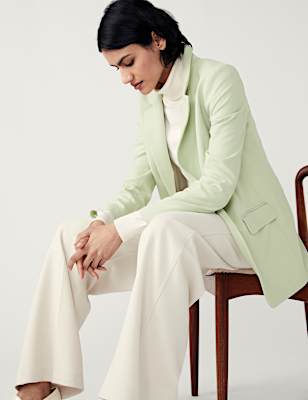 Relaxed Single Breasted Blazer