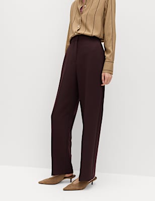 Tailored Straight Leg Trousers