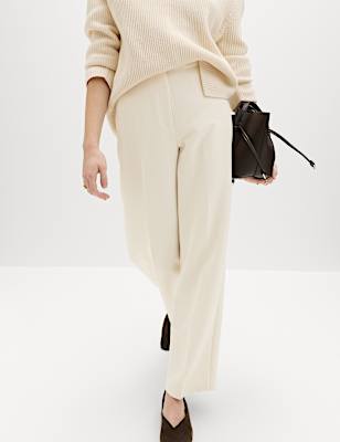 Tailored Straight Leg Trousers
