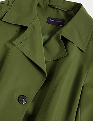 Belted Single Breasted Trench Coat