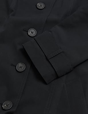 Basic Belted Mac Jacket