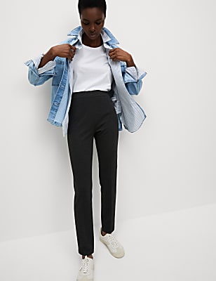 Jersey Slim Fit Angle Grazer Trousers