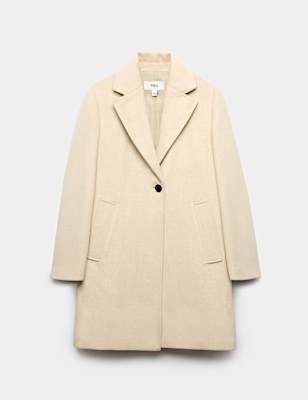 Single Breasted Longline Coat
