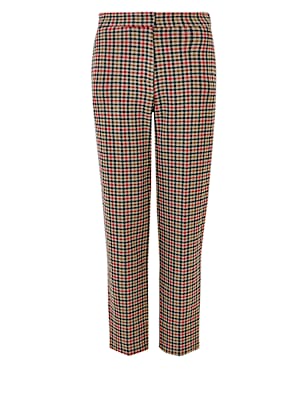 Evie Checked 7/8th Trousers