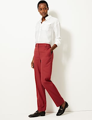 Straight Leg Trousers