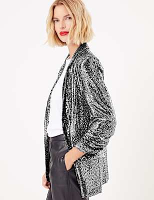 Sequin Blazer