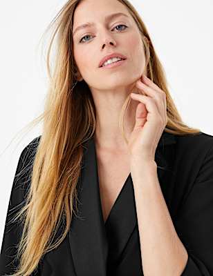 Tuxedo Shift Mini Dress