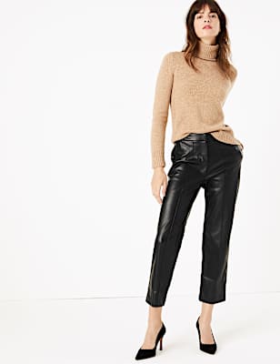 Pintuck 7/8th Trousers