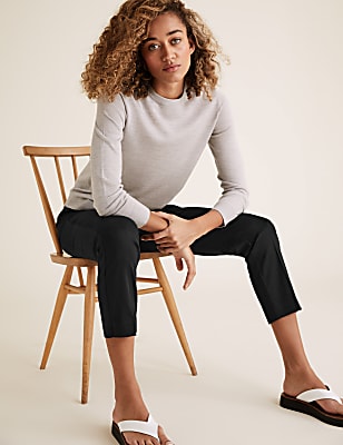 Slim Fit 7/8 Trousers