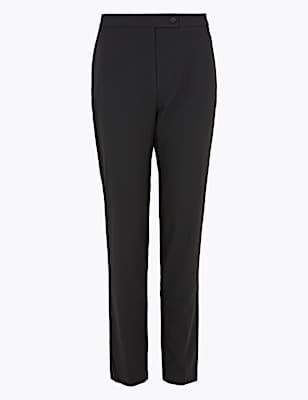 Mia Slim Tuxedo Ankle Grazer Trousers