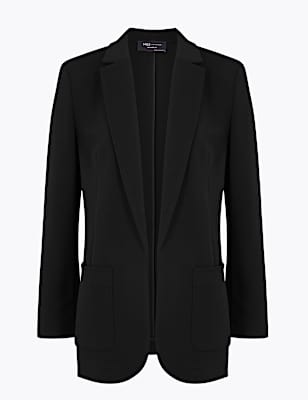 Jersey Single Breasted Blazer