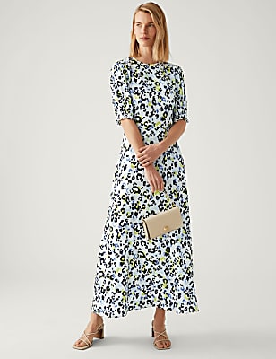 Floral Midaxi Tea Dress