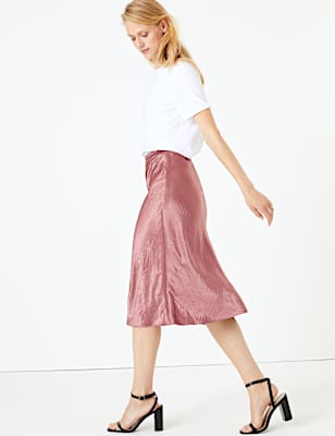 Slip Midi Skirt