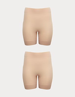 2 Pack Body Invisibles&trade; Anti-Chafe Shorts