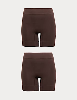 2 Pack Body Invisibles&trade; Anti-Chafe Shorts