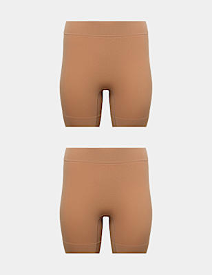 2 Pack Body Invisibles&trade; Anti-Chafe Shorts