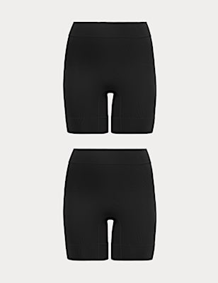 2 Pack Body Invisibles&trade; Anti-Chafe Shorts