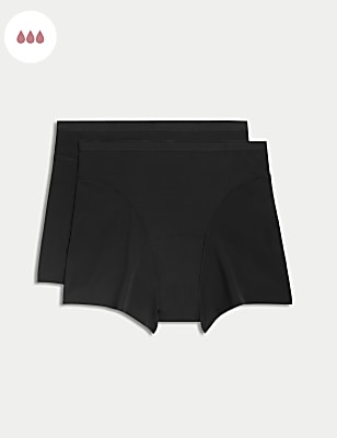 2pk Heavy Absorbency Shaping Period Shorts