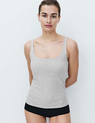 Secret Support&trade; Scoop Neck Bra Vest