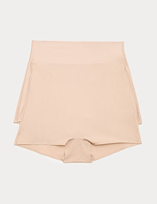 2 Pack Body Invisibles&trade; No VPL Shaping Shorts