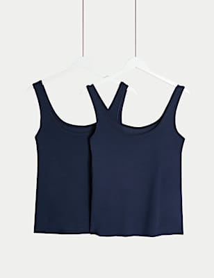 2pk Flexifit™ Modal Rich Vests