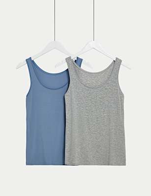 2pk Flexifit&trade; Modal Rich Vests