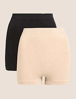 2pk Light Control Seamless Shorts