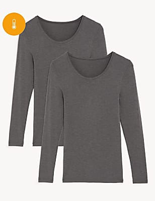 2pk Heatgen™ Thermal Long Sleeve Tops