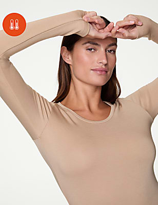 Heatgen™ Medium Thermal Scoop Neck Top