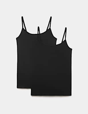2 Pack Heatgen&trade; Thermal Strappy Vests