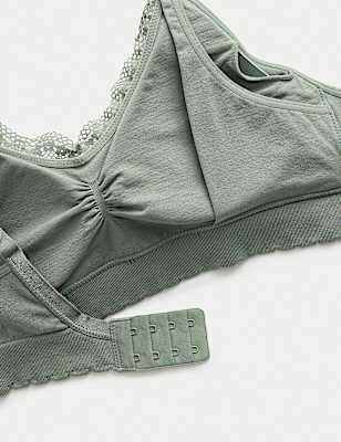 2pk Seamless Non Wired Maternity Nursing Bras