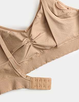 2pk Seamless Non Wired Maternity Nursing Bras