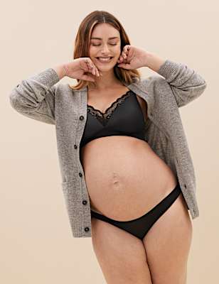 Lace Sumptuously Soft&trade; Padded Nursing Bra B-E