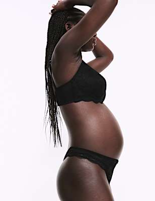 Jasmine Lace Non Wired Maternity Nursing Bra B-H