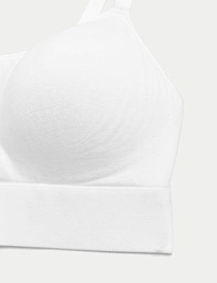 Cotton Rich Non-Wired Post Surgery Cami Bra A-H