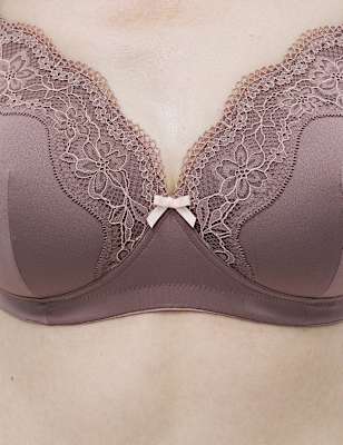 Jasmine Lace Non Wired Post Surgery Bra A-E