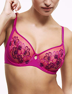 Embrace Embroidered Wired Full Cup Bra A-E