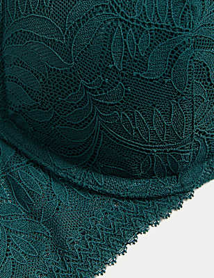 Flexifit&trade; Lace Wired Push-Up Bra A-E