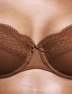 Jasmine Lace Wired Balcony Bra A-E