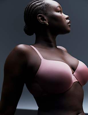 Body Invisibles&trade; Padded Wired Demi Cup Bra (A&ndash;E)