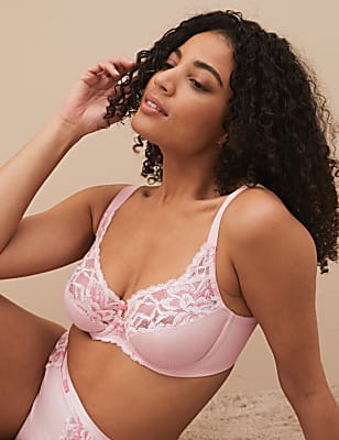Wild Blooms Wired Full Cup Bra A-E