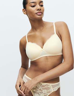 Jasmine Lace Non Wired Full Cup Bra (A-E)