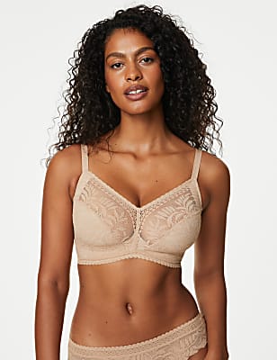Flexifit&trade; Lace Non Wired Bralette F-H