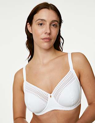 Anise Lace Wired Balcony Bra F-H
