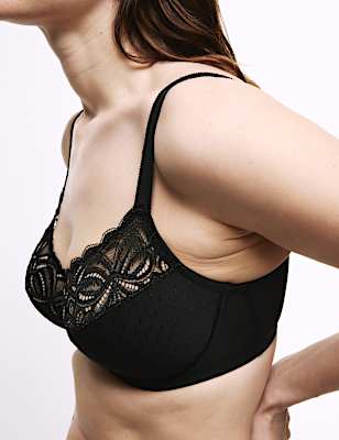 Amelia Lace Wired Minimiser Bra (C-H)