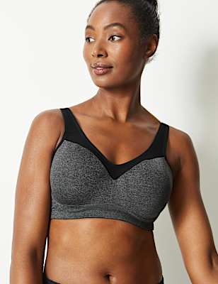 High Impact Breathable Sports Bra A-DD