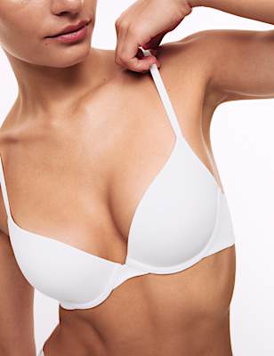 Flexifit™ Wired Push-Up Plunge Bra (A-E)