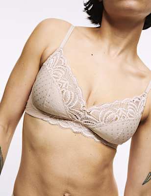 Amelia Lace Non Wired Full Cup Bra (A-E)