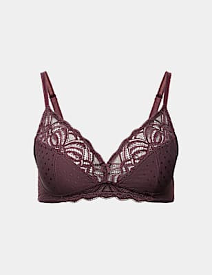 Amelia Lace Non Wired Full Cup Bra (A-E)